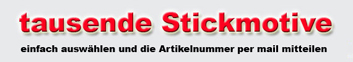DAKOTA - Hier finden Sie unseren Online-Katalog für Stickmotive
